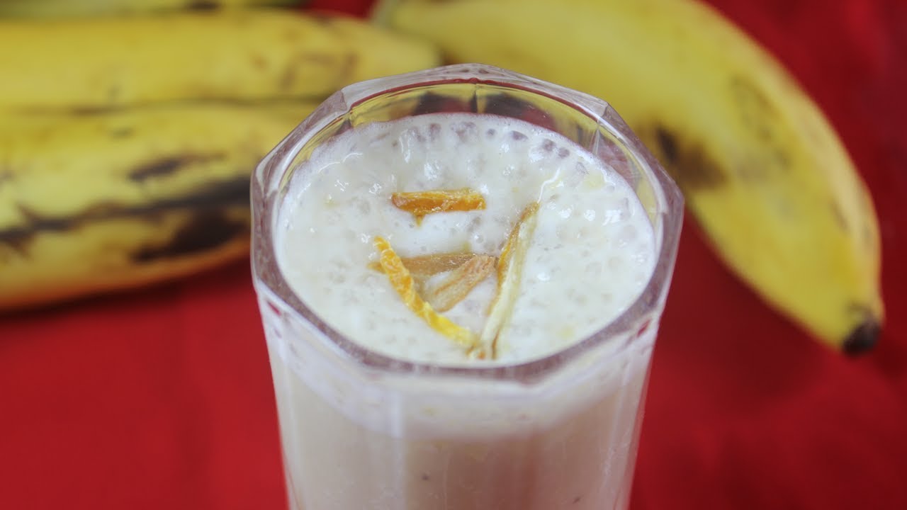 Banana Milk Shake Recipe || Only 3 Ingredients || Summer Special Drinks in just 2 minutes