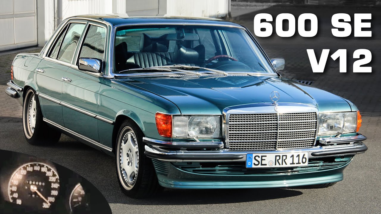 The '79 Mercedes W116 that makes a 6.9 and AMG tuned look slow | Top Speed and 0-60 mph (0-100 km/h)
