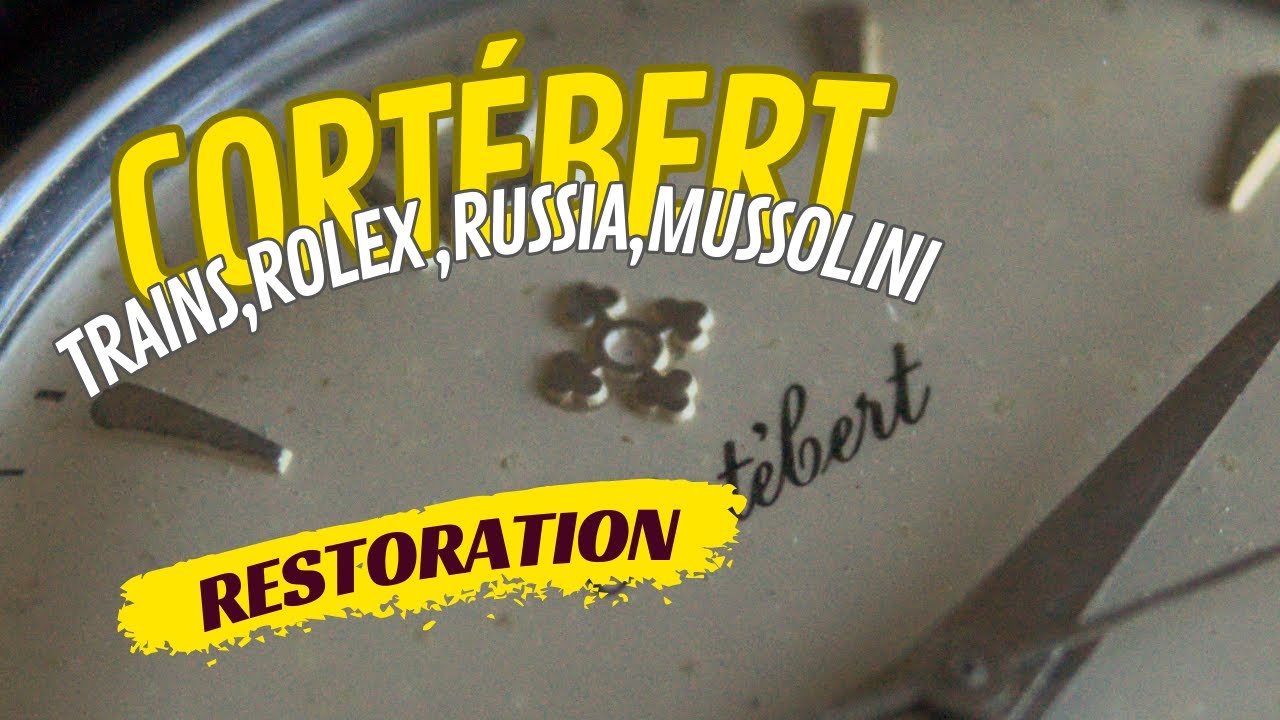 Discovering Cortébert: Swiss Watchmaking's Forgotten Gem - A Vintage Watch Restoration Saga!