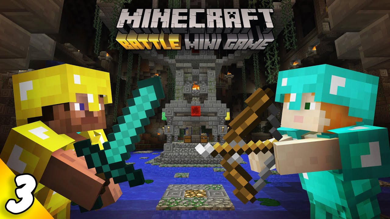 Minecraft (PS3) Battle Mini Game | [Часть 3]