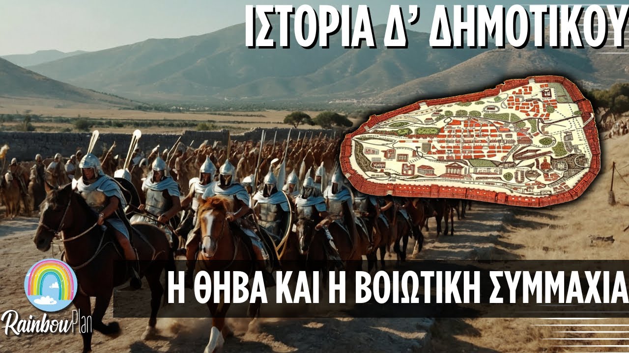 Ιστορία για παιδιά Δ' Δημοτικού - Η ΘΗΒΑ - ΚΕΦΑΛΑΙΟ 28 Η Θήβα και η βοιωτική συμμαχία