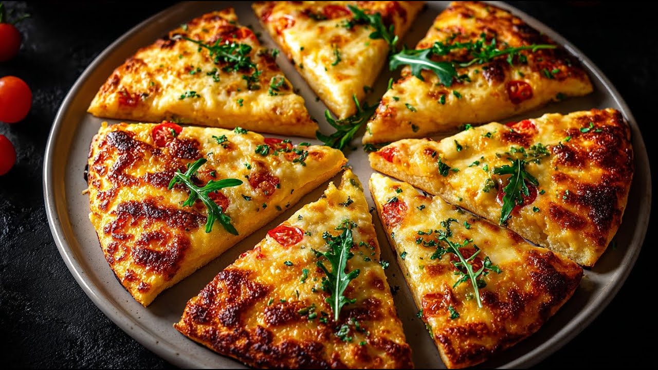 🔝 Wenn du nur Tortillas und Eier hast! 🍕 Schnelles Abendessen in 5 Minuten!