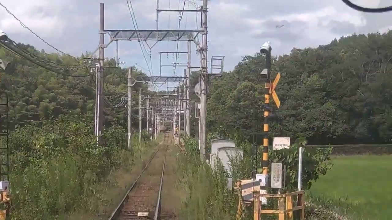 【前面展望】伊賀鉄道伊賀線　伊賀神戸→伊賀上野