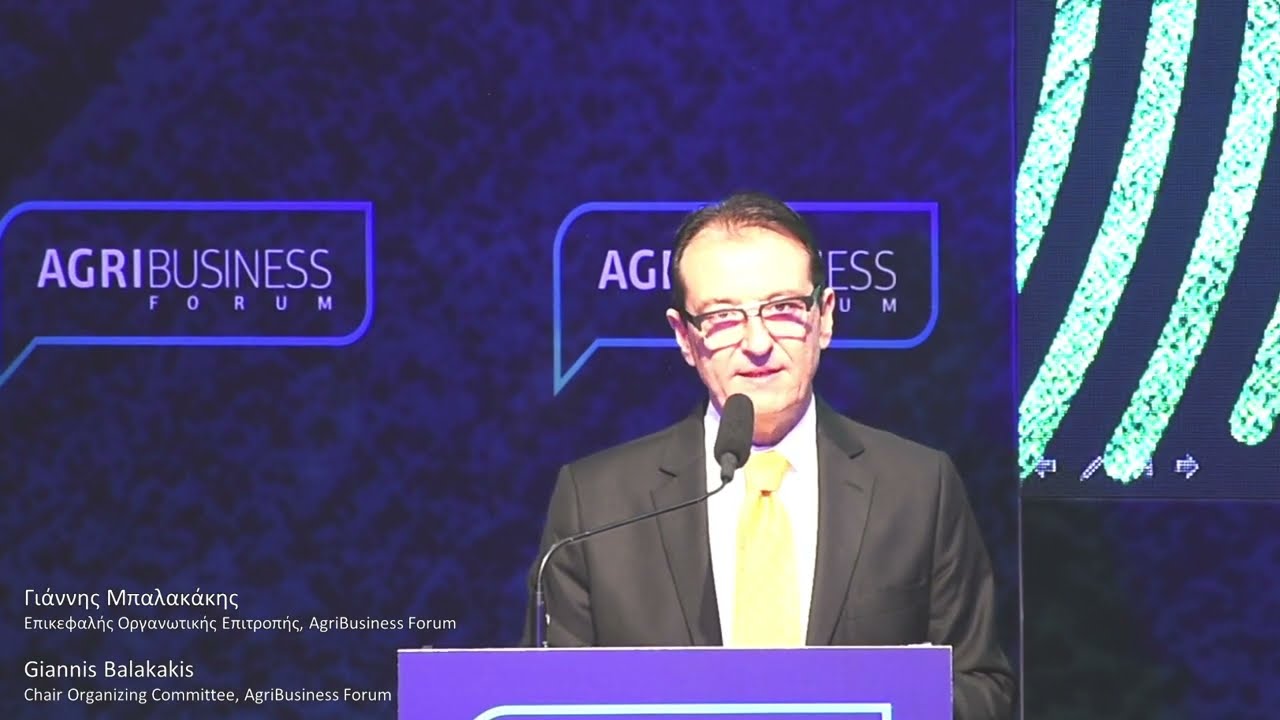 Giannis Balakakis AgriBusiness Forum Thessaly 2021