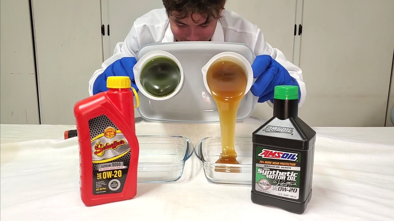 Schaeffer's 9000 vs AMSOIL 0W-20 Cold Flow Test Challenge