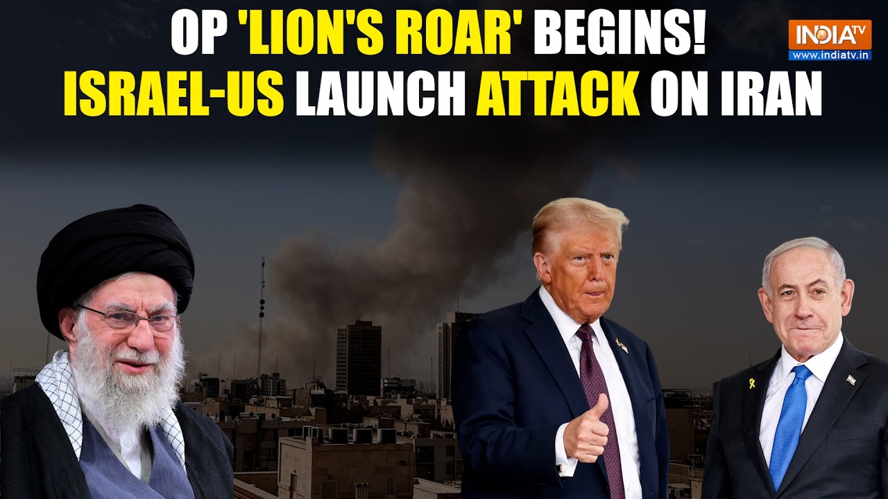 Israel-US Launch Operation &lsquo;Lion&rsquo;s Roar&rsquo; Against Iran, Retaliation Underway