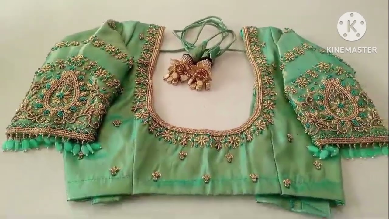 aari work blouse #designerblouse #bridelblouse #247 #wedding #joewin boutique