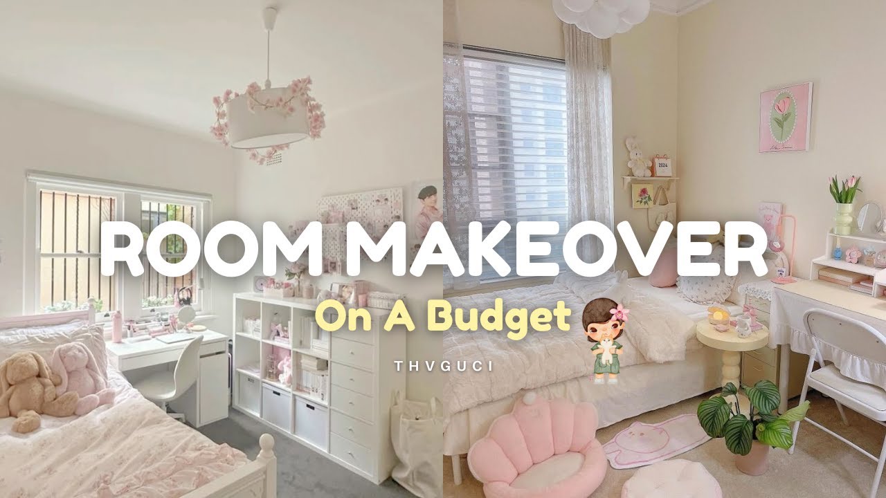 Room Makeover on a Budget | Aesthetic Glow Up for Cheap! 🌸