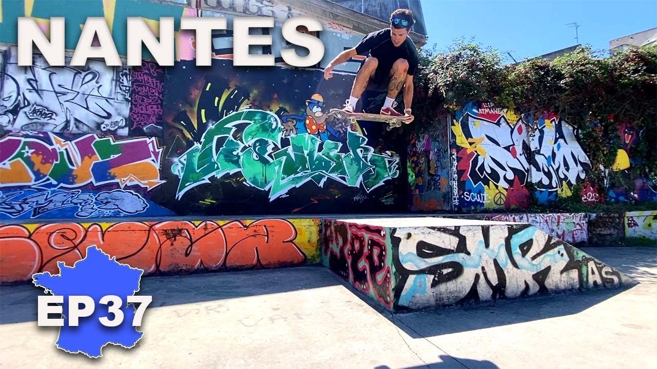 Tour de France La Skateosphere | Episode 37 Skatepark de Nantes