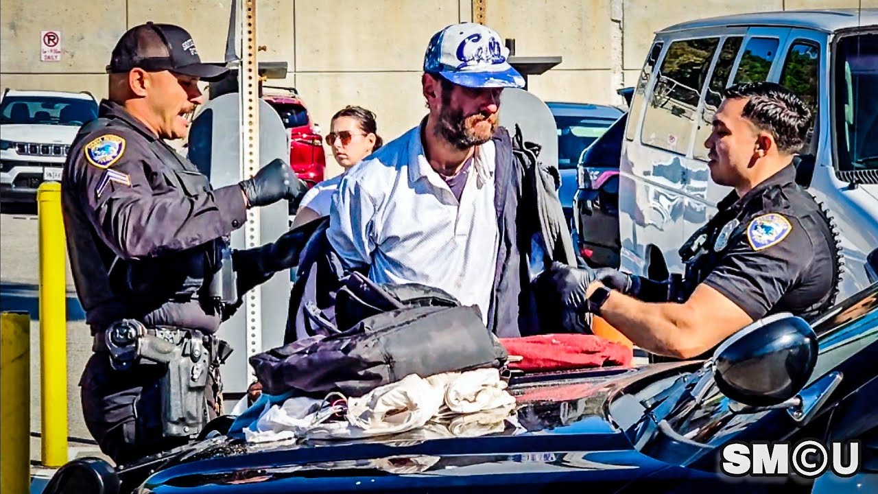 𝗢𝗖𝗘𝗔𝗡 𝗙𝗥𝗢𝗡𝗧 𝗪𝗔𝗟𝗞 𝗗𝗘𝗧𝗘𝗡𝗧𝗜𝗢𝗡: Police Arrest Man on Warrant After Rummaging in Trash