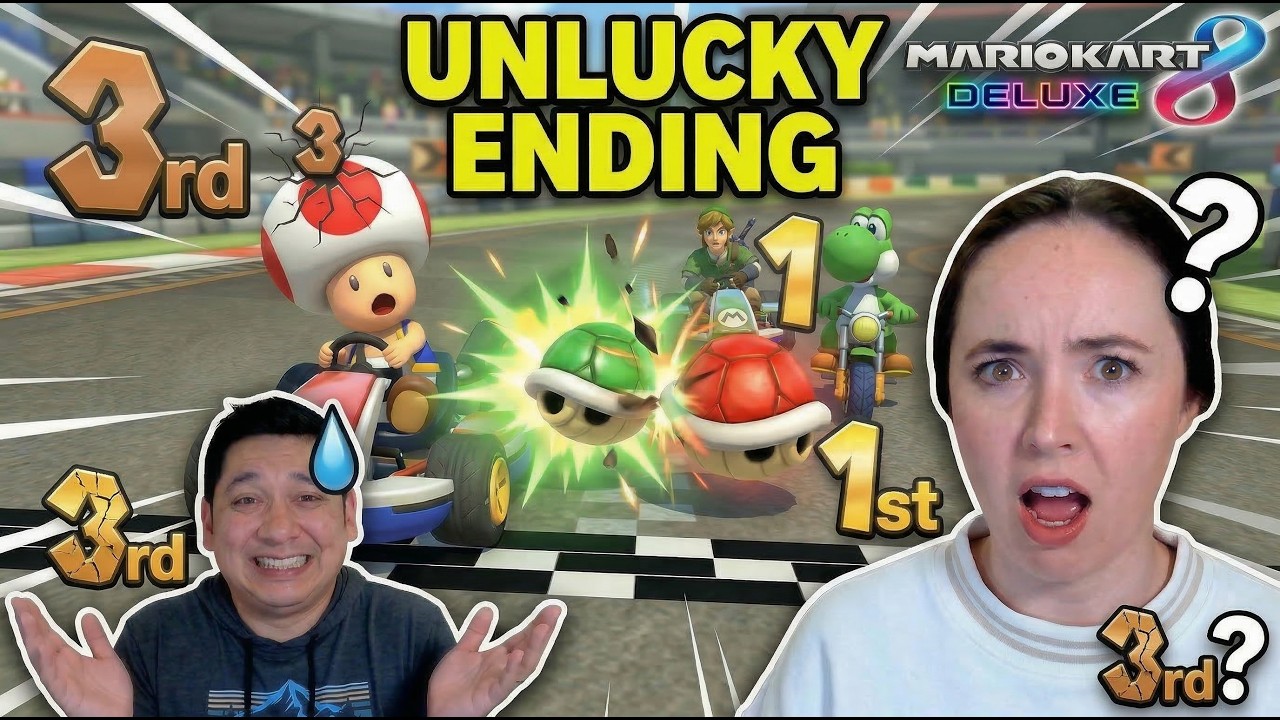 Back-to-Back Hits Steal 1st Place! | Mario Kart Chaos