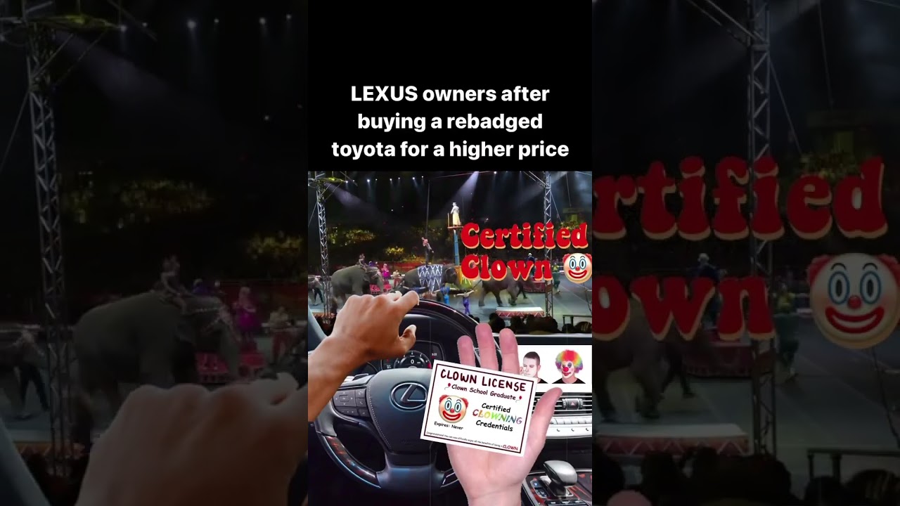 POV: LEXUS OWNERS 🚗