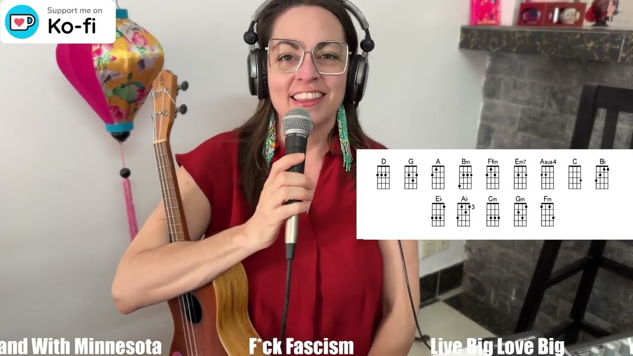 80s Nostalgia Vibes: WE ARE THE WORLD Ukulele Lesson & Play Along