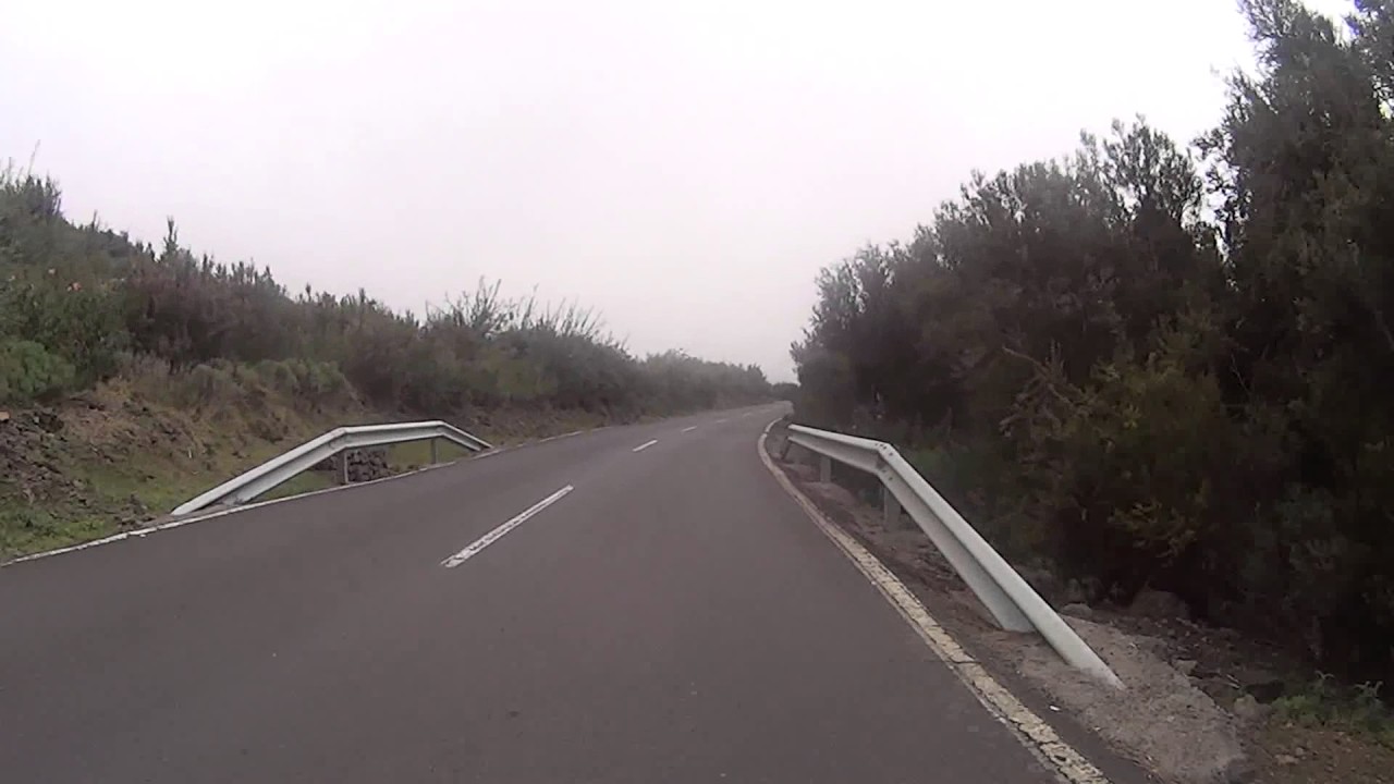 Tenerife Teide downhill descent El Portillo - Puerto de la Cruz