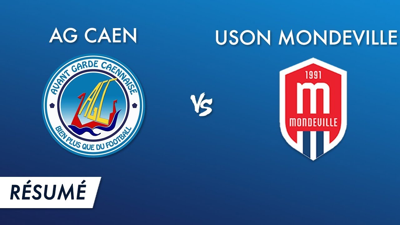R1 J5 : AG Caen by UM - USON Mondeville (temps forts)