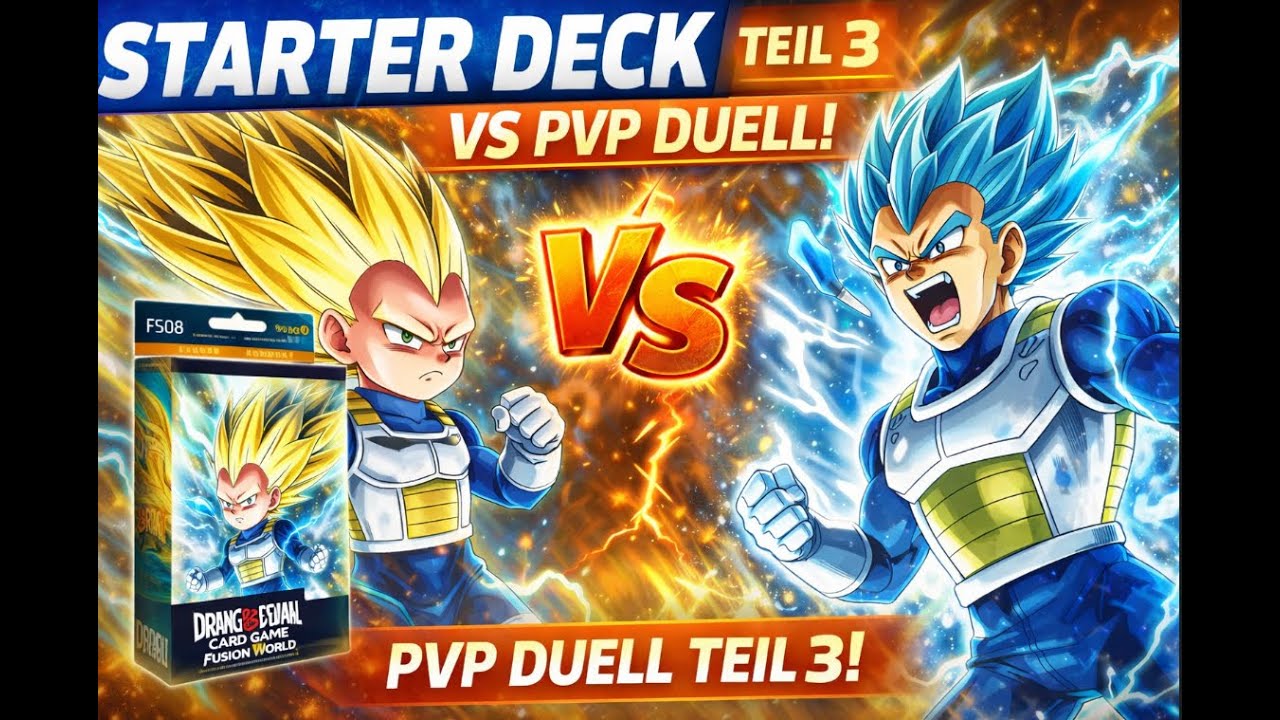 🔥 PVP Duell! Starter Deck Vegeta vs Blue Vegeta Leader | Fusion World Teil 3