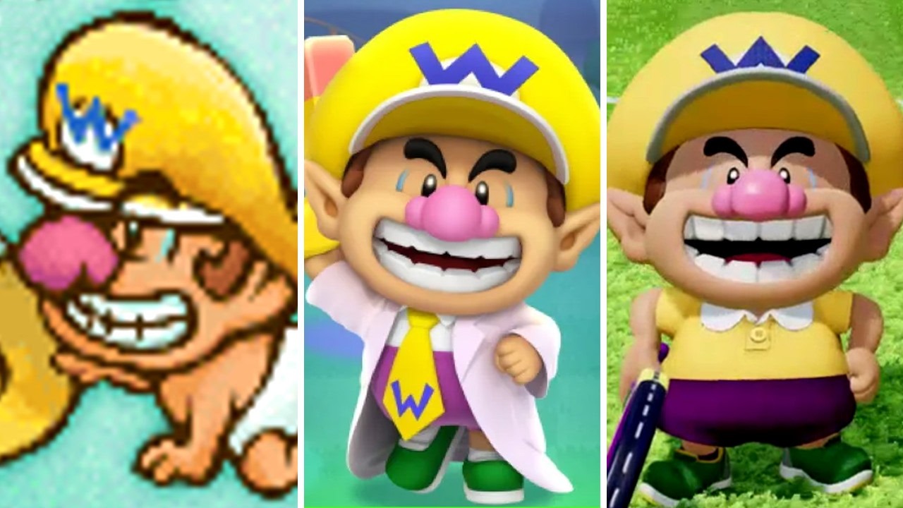 Evolution of Baby Wario in Mario Games (2006-2026)
