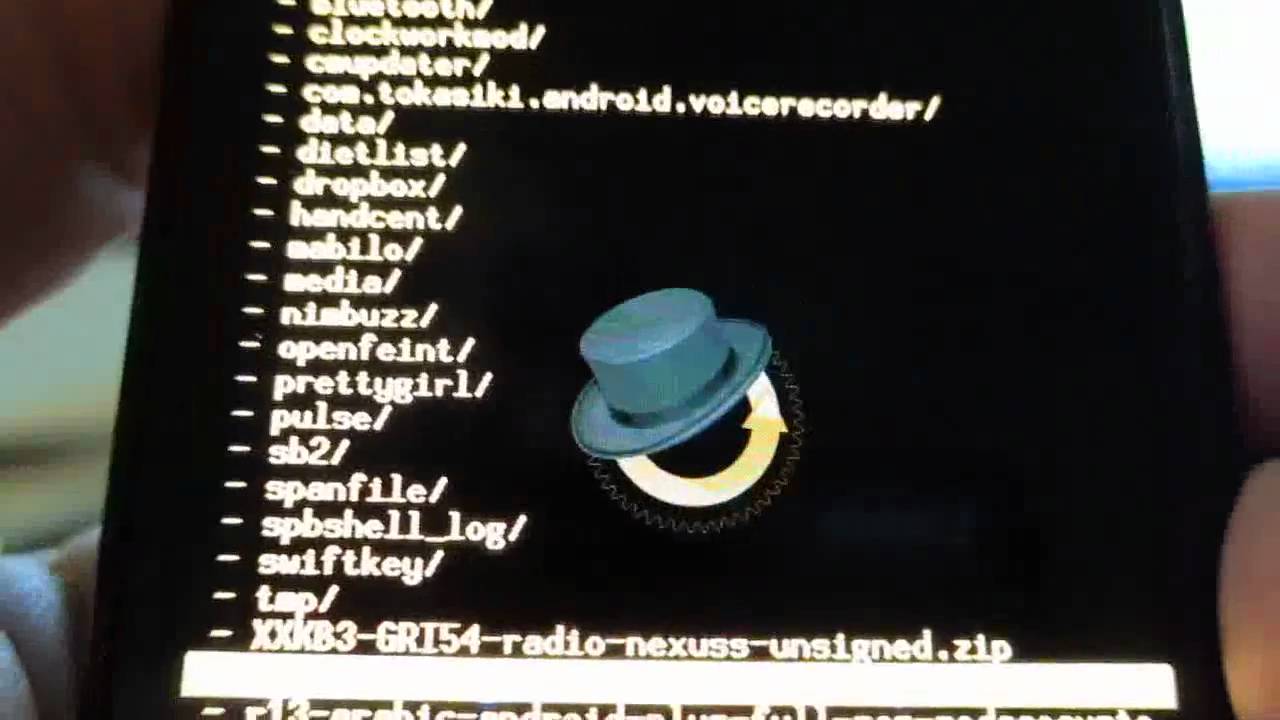 ROM Manager كيف تركب ريكوفري من خلال