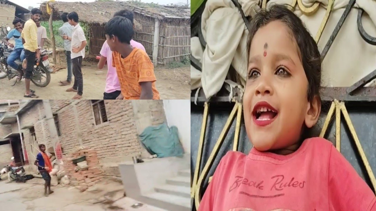 आज बाहर गया तो भाइयों से बातचीत किए लेकिन अंकल जी हमको ईटा से मार दिया