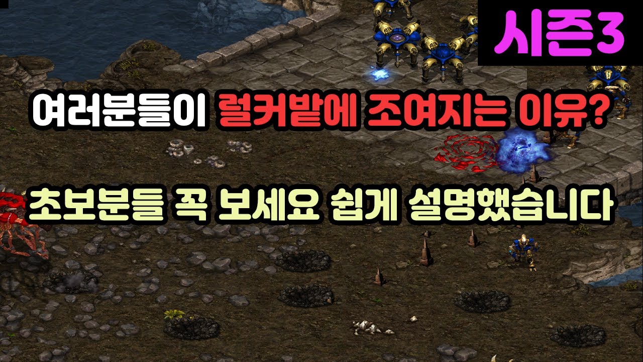 [프로토스 강의] 여러분들이 럴커밭에 조여지는 이유(11넥 11포지더블 강의)