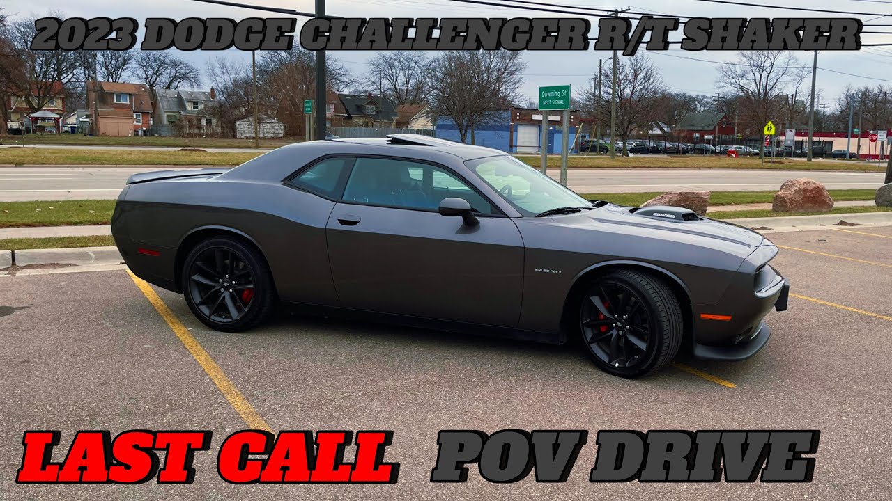 2023 Dodge challenger R/T Shaker Pov Drive Cutting Up!!!