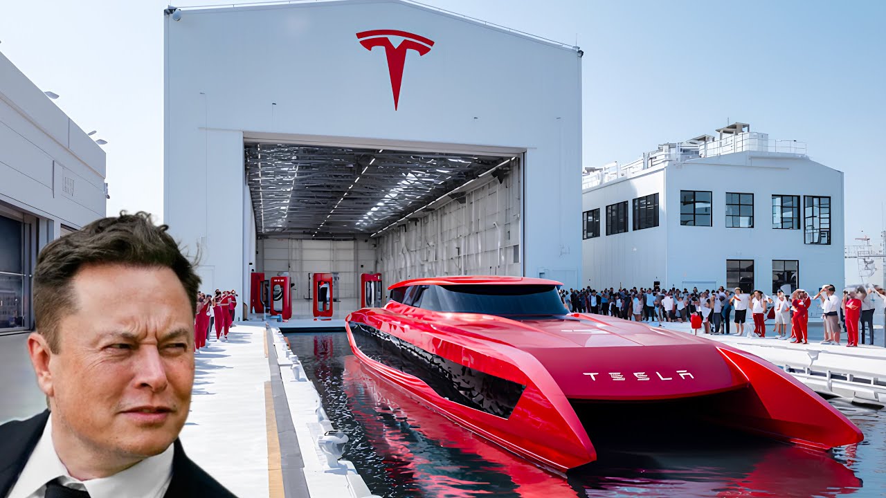 Elon Musk&rsquo;s First Tesla Electric Yacht Is Set to CHANGE the World