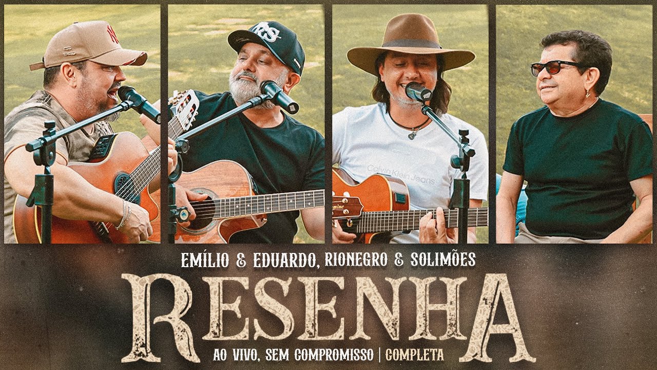 Emílio & Eduado, @rionegroesolimões - Resenha Ao Vivo, Sem Compromisso (Completa)