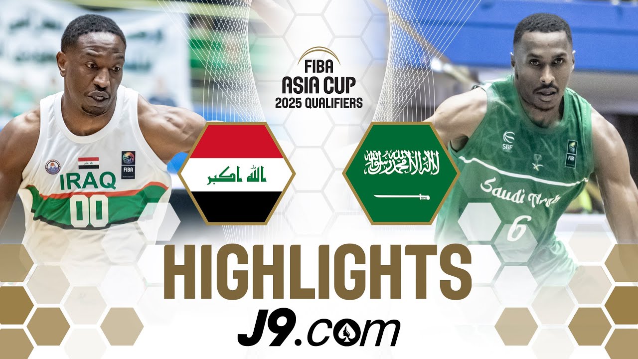 Saudi Arabia steal one on the road vs Iraq | J9 Highlights | FIBA Asia Cup 2025 Qualifiers