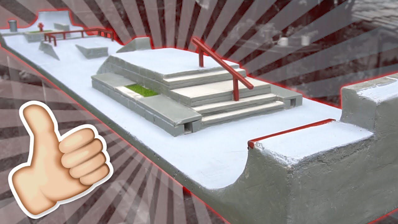 LB FINGER PARK! Pista de Fingerboard