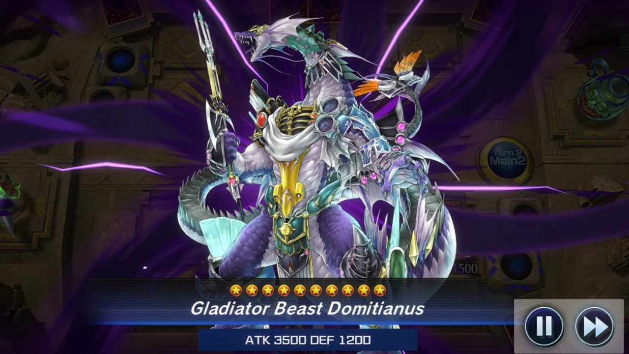 GLADIATOR BEAST Going Second CONTROL! MAIN Phase 2 combo! Yu-Gi-Oh Master Duel Ranked Gameplay!