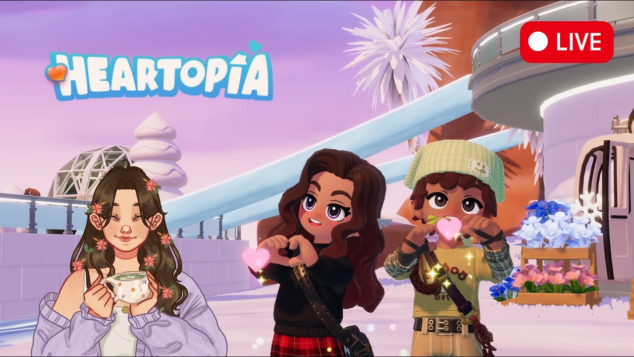 charlita de jueves y jugamos a HEARTOPIA! 🤍🧚🏼‍♀️