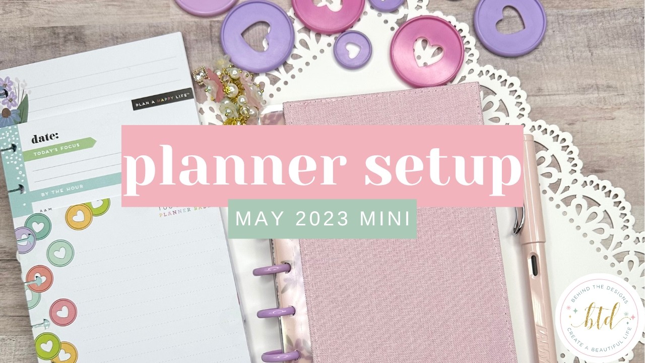 New Setup - Mini Happy Planner - Happy Notes - Made to Bloom Floral Theme - 2023