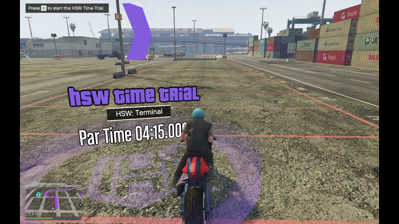 HSW Time Trial: Terminal #gta #gtav #gaming #gtaonline #grandtheftauto