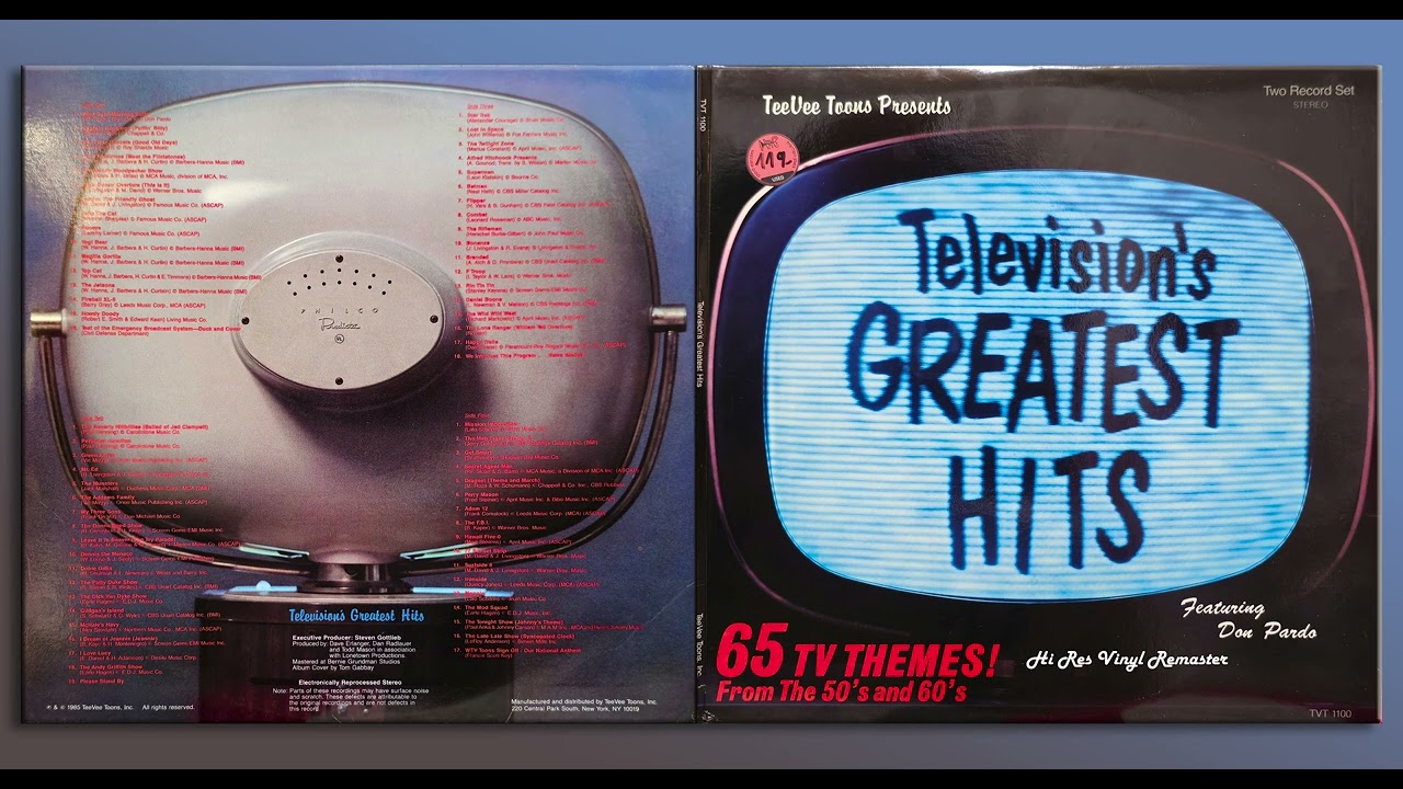 Television Greatest Hits - Dragnet (Theme And March) - HiRes Vinyl Remaster