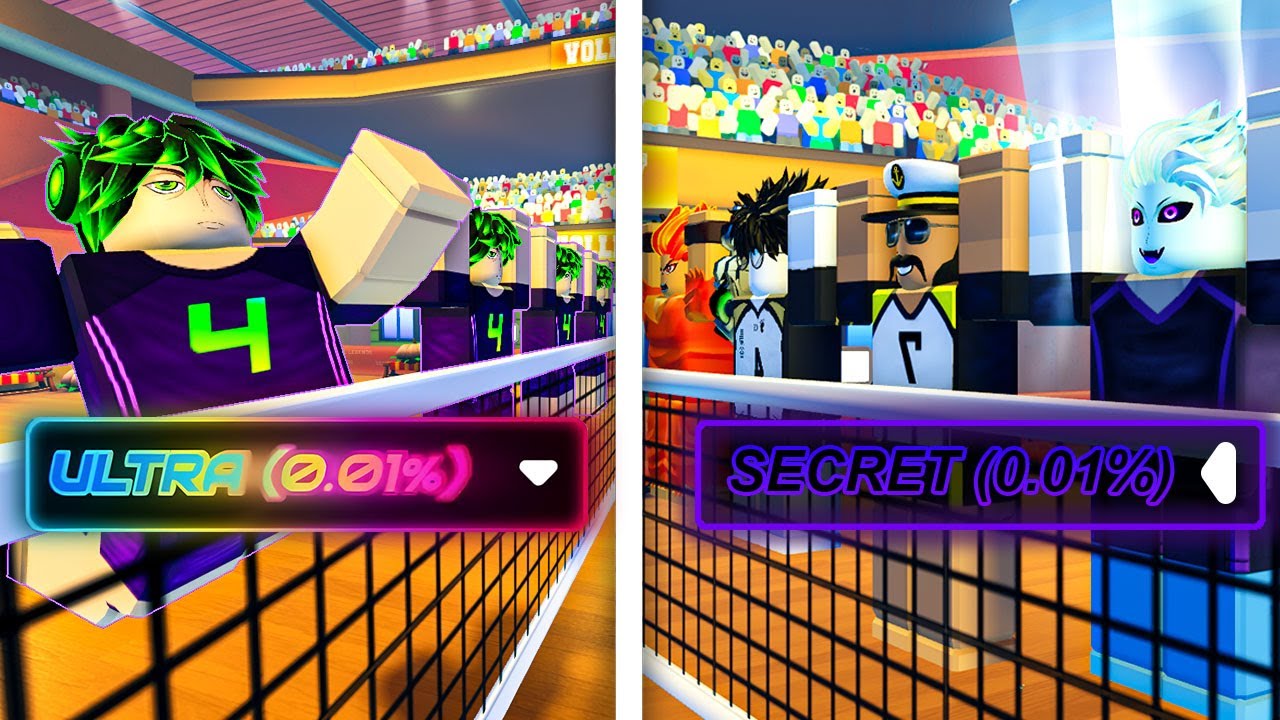 Can 4 SECRET Styles Beat 4 ULTRA Styles? (Volleyball Legends)