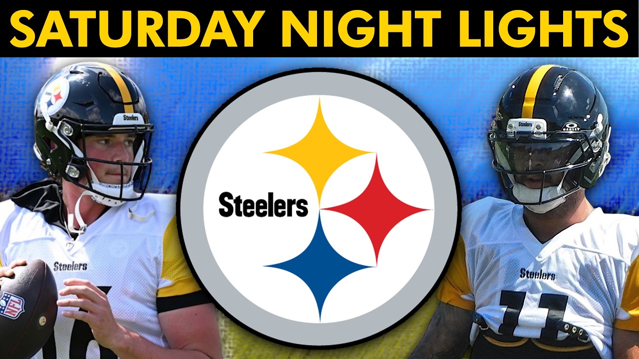 Steelers Saturday Night Lights Practice Takeaways: Michael Pittman Jr. INJURED? + Young QBs Ball Out