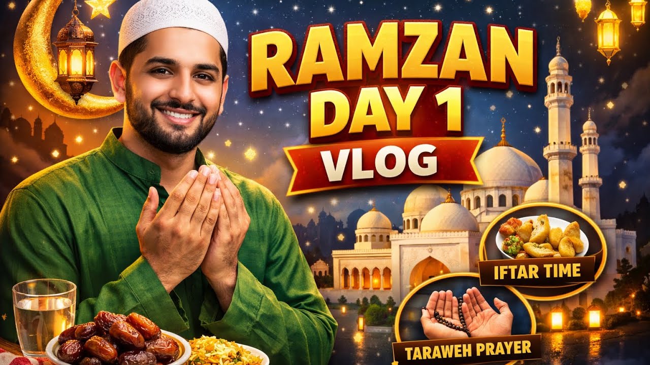 Finally Ramzan Shuru! 🌙| Day 1 Full Routine volg