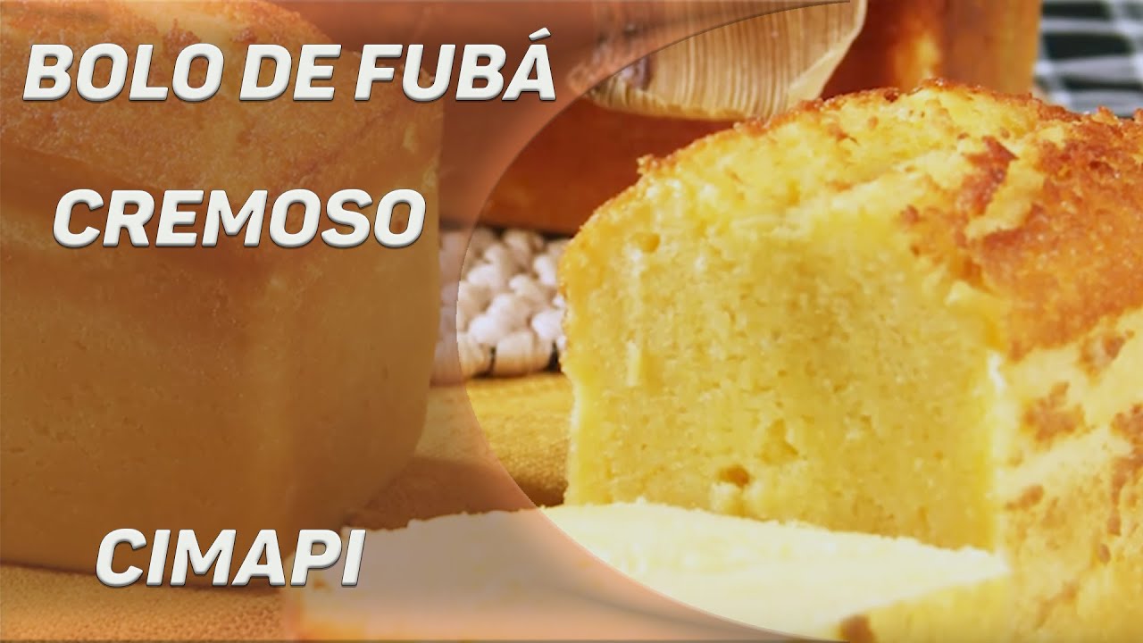Bolo de Fub&aacute; Cremoso - Cimapi - Padaria 2000
