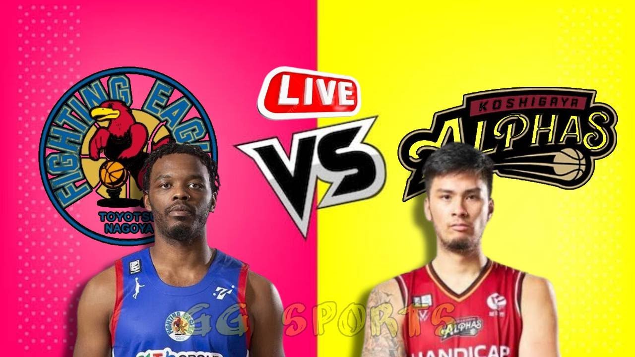 B-league: Koshigaya Alphas Vs FE Nagoya / Live Score Update Only / Japan Basketball Live Today