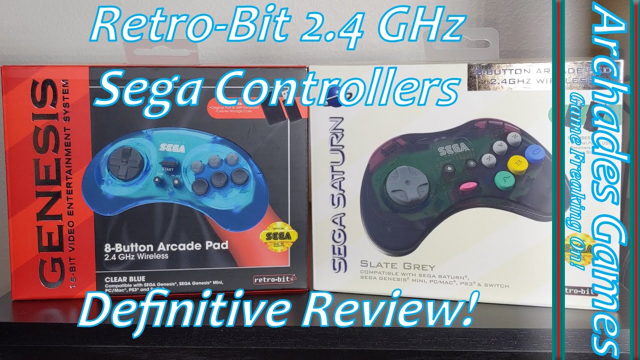 The Retro-Bit 2.4 GHz Sega Controllers Definitive Review