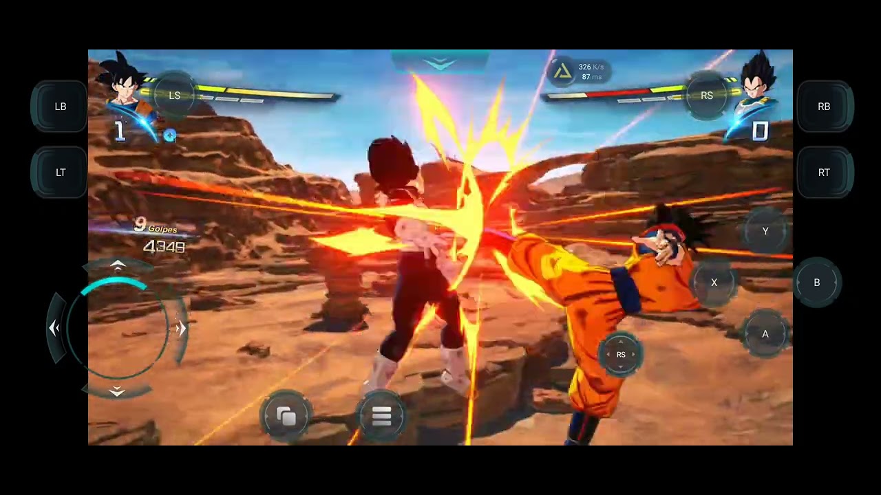 Dragon ball sparking Zero en celular 