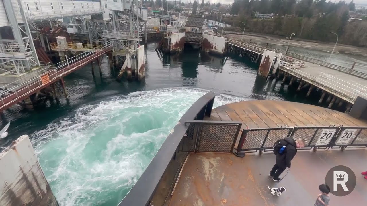 Ryeberg Home Movie: Docking at Departure Bay, Nanaimo, BC