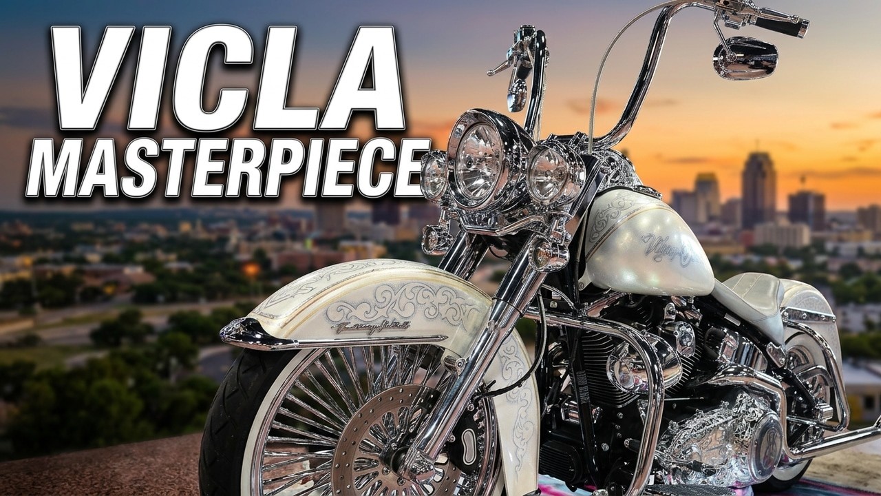 Selma's Custom Vicla Harley Softail Masterpiece | San Antonio