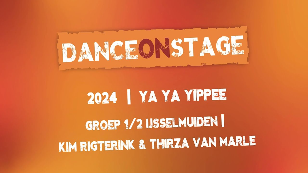 RKDOS Dance On Stage 2024 | Groep 1/2 IJsselmulden | Ya Ya Yippee