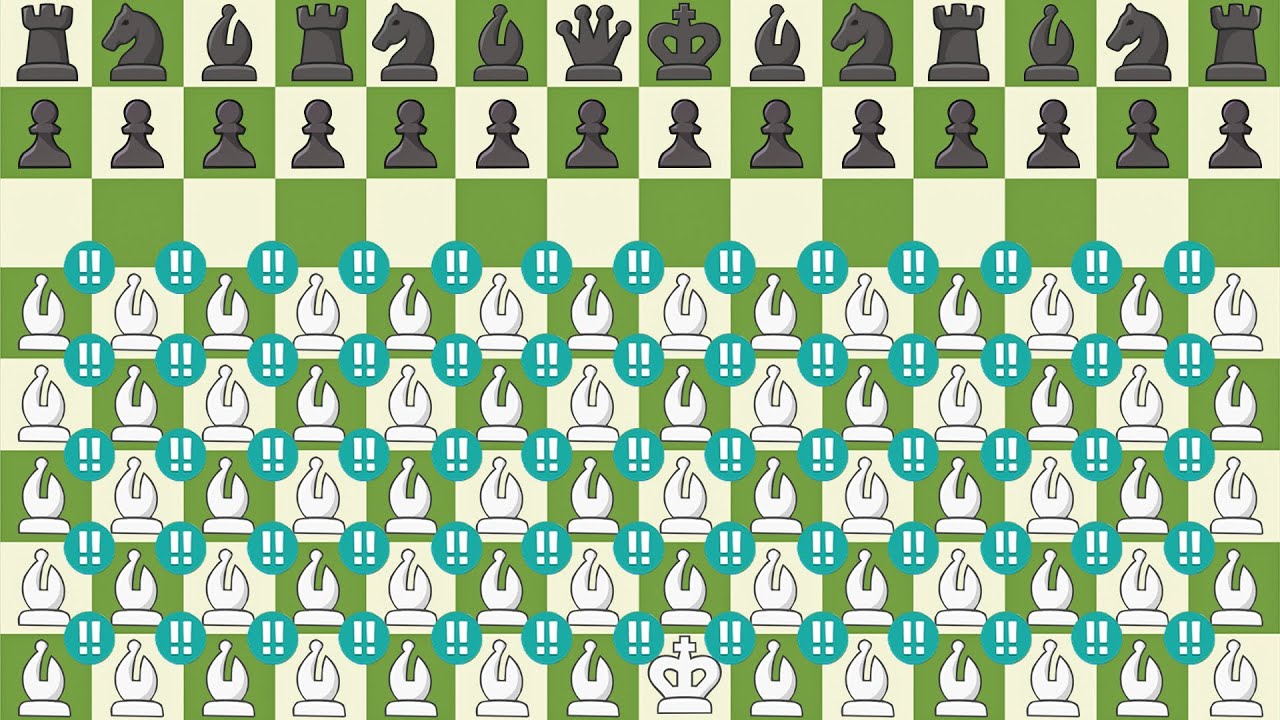 50 BISHOPS VS ALL CHESS PIECES | Chess Memes #35