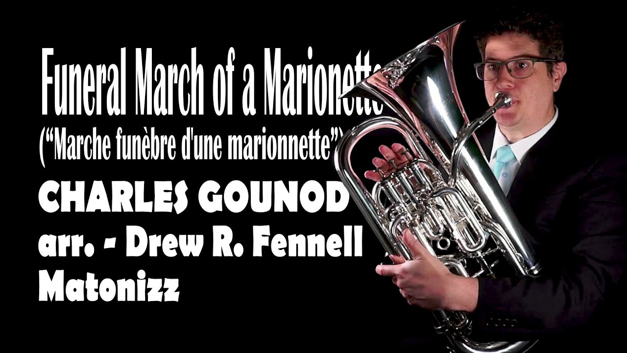 Funeral March of Marionette  GOUNOD 4K @Matonizz  #euphonium #tuba #brass #marchingband #classical