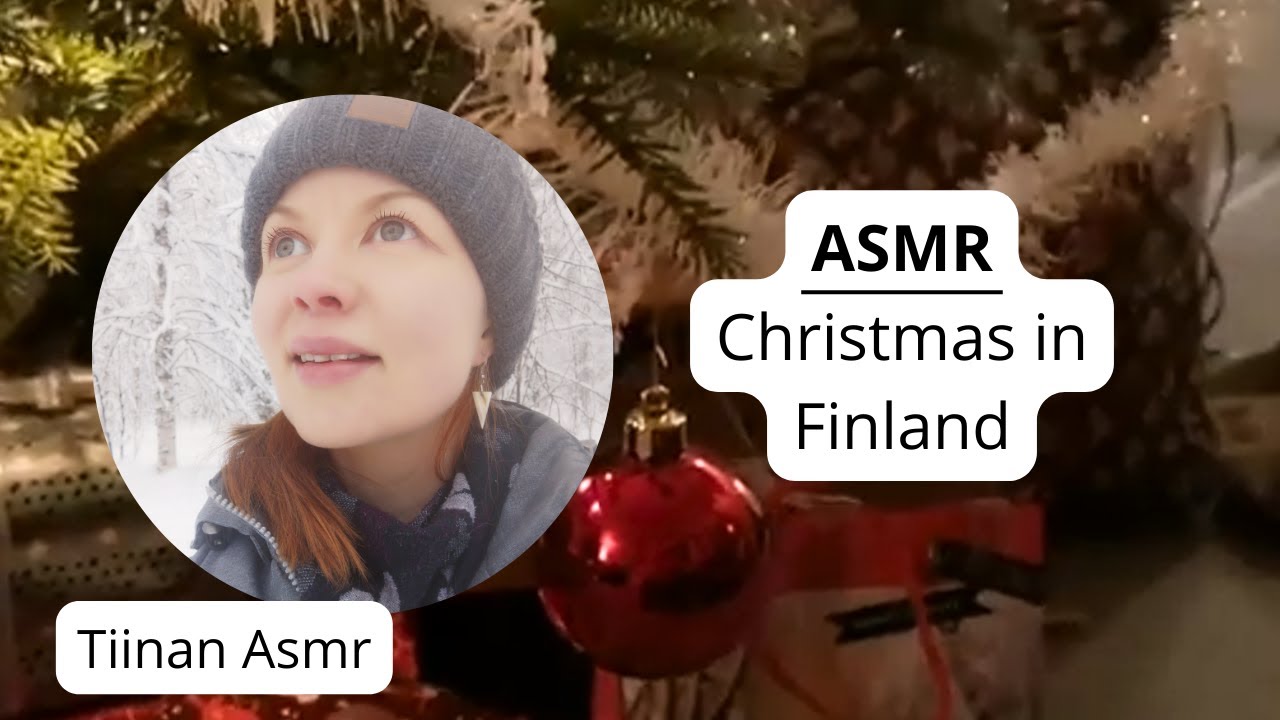 Asmr in English - Our Christmas Celebration in Finland