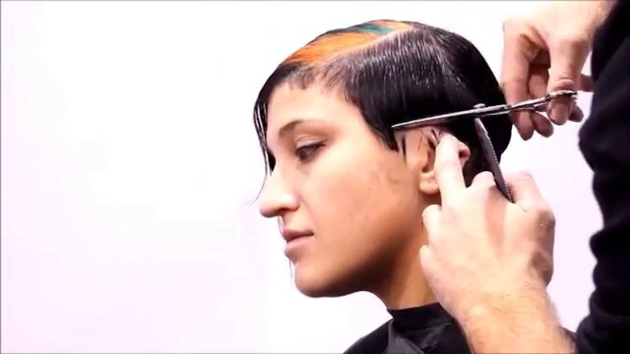 haircut-geometric asymmetrical