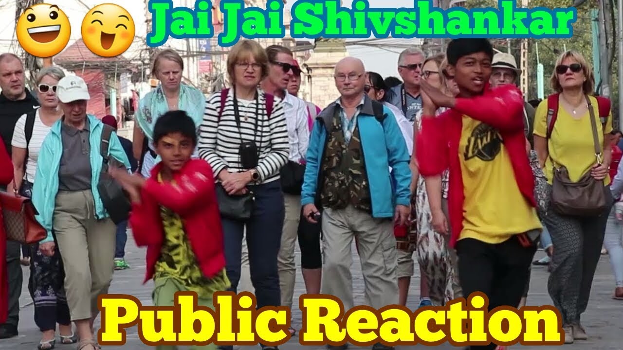 Nepalese Boyz Do #JaiJaiShivshankar Dance in Public | Epic Reaction | Hrithik Roshan & Tiger Shroff
