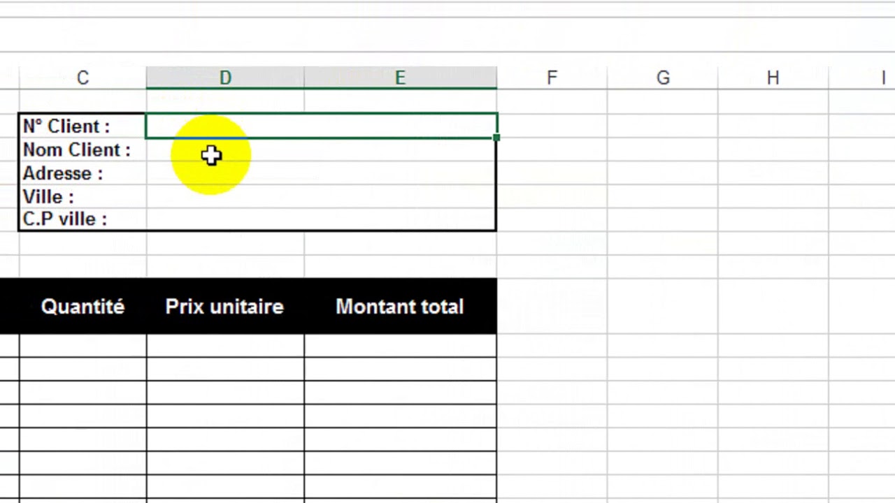 TP 11 A Excel Fonctions de recherches